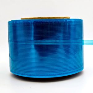 青いフィルムの急使袋のシーリングテープ