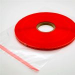 着色された再封可能袋のシーリングテープ