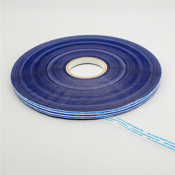 Permanent Bag Sealing Tape with Blue Printing 青い印刷が付いている永久的な袋のシーリングテープ